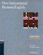 New International Business English Teachers Book Update Edition