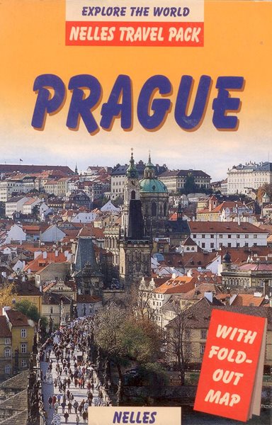 Prague - průvodce Nelles Travel Pack - A- - průvodce po Praze v angličtině včetně vložené rozkládací mapy 1:16 000