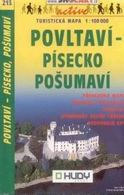 Povltav&#237; - P&#237;secko, Pošumav&#237; - mapa Shocart č.213 - 1:100t