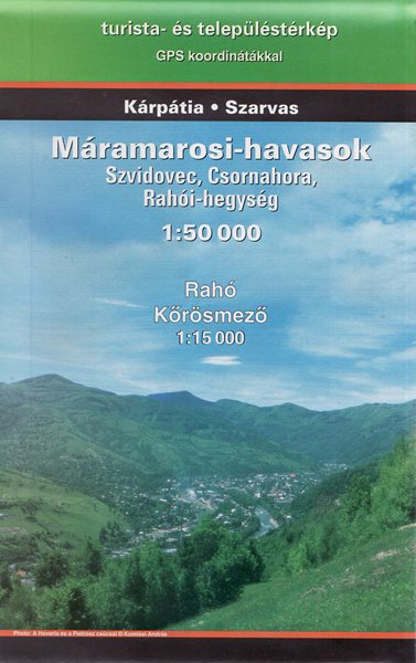 Východní Karpaty, Maramureš - Svidovec, Černá hora, Rachov - mapa DiM - 1:50t /Ukrajina/