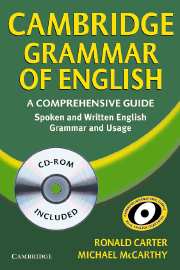 Levně Cambridge Grammar of English + CD - Carter R.,McCarthy M.