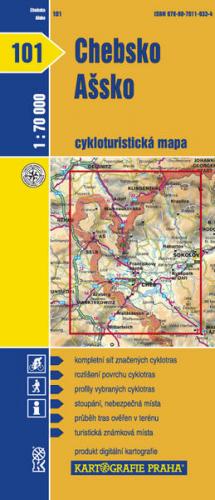 Cyklomapa (101) - Chebsko, Ašsko, Sleva 20%