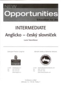 New Opportunities Intermediate anglicko - český slovníček