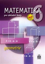 Matematika 6 r. ZŠ, geometrie - učebnice - Z. Půlpán - B5, brožovaná