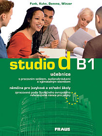 Studio d B1 němčina pro jazykové a střední školy - učebnice s pracovním sešitem a vyjímatelným + aud