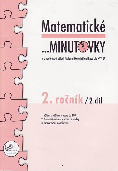 Matematické minutovky 2.ročník - 2.díl - prof. RNDr. Josef Molnár, CSc.; PaedDr. Hana Mikulenková