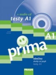 Prima A1 Testy + audio CD - Antošová Jarmila - A4, sešitová