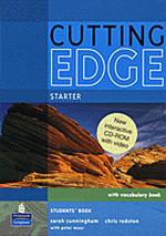 Cutting Edge starter Students Book + CD-ROM - Cunningham S., Redston Ch. Moor P. - A4, brožovaná, Sleva 99%