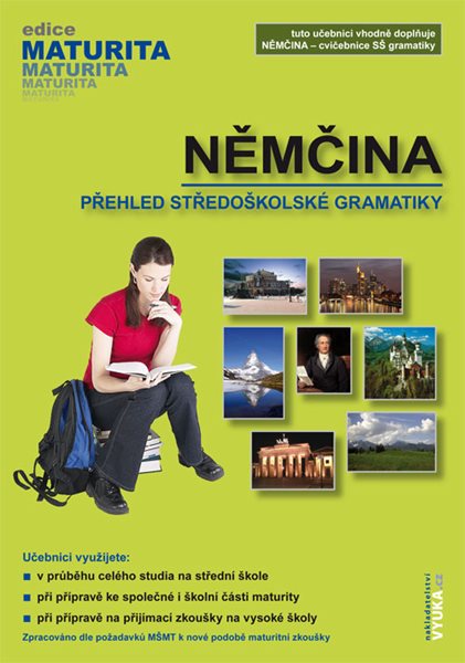 Němčina - přehled středoškolské gramatiky - Dubová Jarmila - 164x235 mm, brožovaná