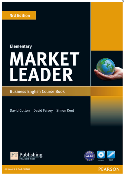Market Leader 3. vydání Elementary Course Book + CD-ROM + audio CDs - Cotton D., Falvey D., Kent S. - A4, brožovaná