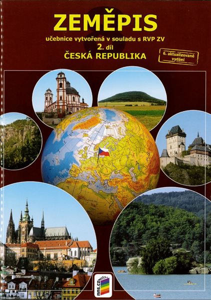 Zeměpis 8. roč., 2. díl - učebnice Česká republika v souladu s RVP ZV - Borecký D., Novák S., Chalupa P. - A4, brožovaná