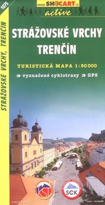 Strážovské vrchy, Trenčín - mapa SHc1075 - 1:50 000
