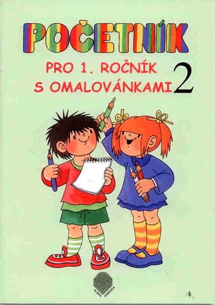 Početník pro 1.ročník ZŠ - 2.díl s omalovánkami /číslice 5,0,6,7/ - ilustrace: Edita Plicková