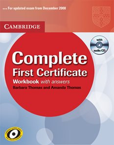 Complete First Certificate Workbook with answers + audio CD