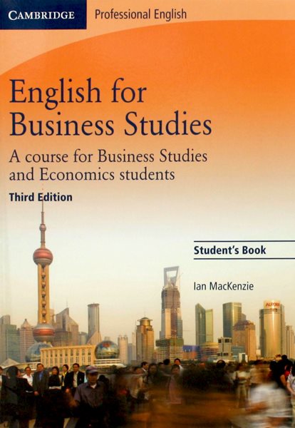 Levně English for Business Studies Students Book /Third Edition/ - MacKenzie Ian - 195x263 mm