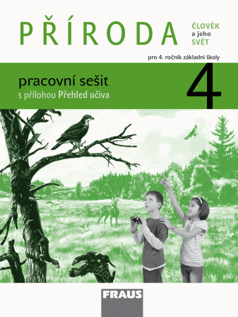 Příroda 4 - pracovní sešit - Frýzová I., Dvořák L., Jůzlová P. - 195x260 mm, sešitová