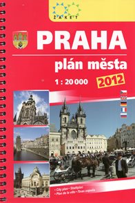 Praha - atlas 1:20 000 - Žaket - vydání 2012