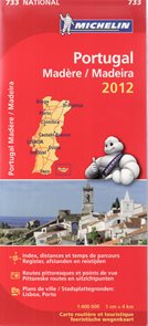 Portugalsko, Madeira - mapa Michelin č.733 - 1:400 000