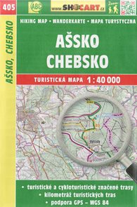 Ašsko, Chebsko - mapa SHOCart č. 405 - 1:40 000