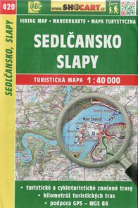 Sedlčansko, Slapy - mapa SHOCart č. 420 - 1:40 000