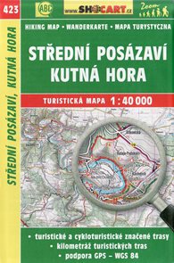Střední Posázaví, Kutná Hora - mapa SHOCart č. 423 - 1:40 000