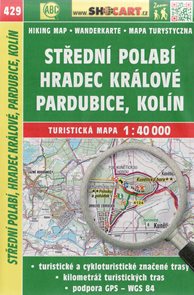 Střední Polabí, Hradec Králové, Pardubice, Kolín - mapa SHOCart č. 429 - 1:40 000