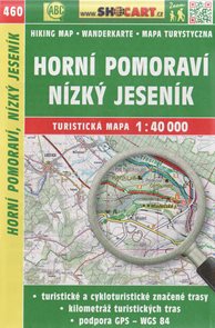 Horní Pomoraví, Nízký Jeseník - mapa SHOCart č. 460 - 1:40 000