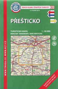 Přešticko - mapa KČT č.32 - 1:50t