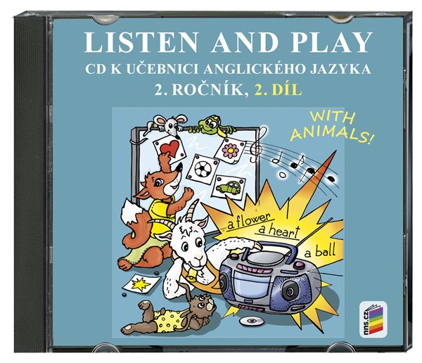 Levně CD Listen and play - WITH ANIMALS!, 2. díl (2 CD) - CD
