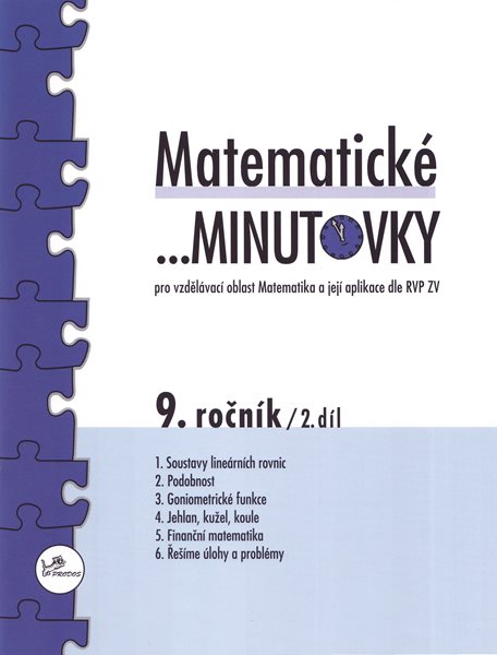 Matematické minutovky 9.ročník - 2.díl - Mgr. Miroslav Hricz - 200x260mm