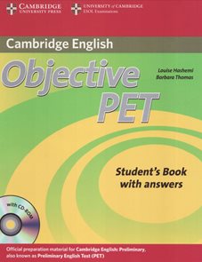 Objective PET Second Edition Students Book with answers + CD- ROM Pack