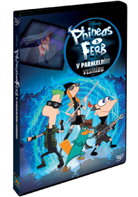 DVD Phineas a Ferb v paralelním vesmíru