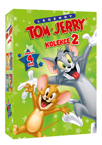 Tom a Jerry kolekce 2. 4 DVD