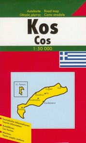 Řecko - Kos - mapa Freytag&Berndt 1:50t