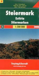 Rakousko - Steiermark /Štýrsko/ - mapa Freytag č.4 - 1:200 000