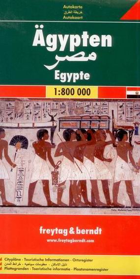Egypt - mapa Freytag - 1:800 000