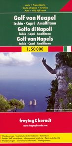 It&#225;lie - Neapolsk&#253; z&#225;liv, Ischia, Capri a pobřež&#237; Amalfi - mapa Freytag&amp;Berndt 1:50t