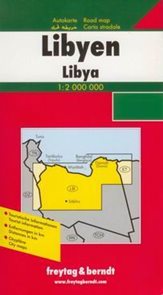 Libye - mapa Freytag - 1:2 000 000