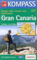 Gran Canaria  - mapa Kompass č.237 - 1:50t