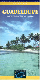 Guadelupe, Francouzsk&#233; Antily - mapa IGN 1:100 000