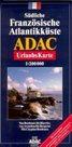 Francie - pobřeží Atlantiku -jih- mapa ADAC - 1:200t