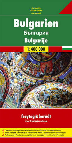 Levně Bulharsko - mapa Freytag&Berndt - 1:400t