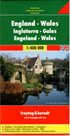Velká Británie - Anglie, Wales mapa Freytag - 1:400 000