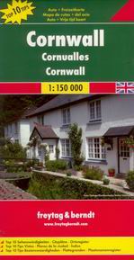 Velká Británie -Cornwall- mapa Freytag - 1:150 000