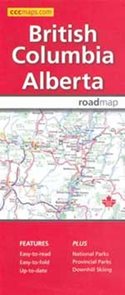Kanada - Alberta, British Columbia - mapa ITM - 1:2 000 000