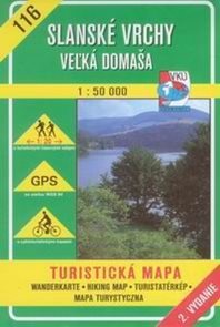 Slanské vrchy, Velká Domaša - mapa VKÚ č. 116 - 1:50 000 /Slovensko/