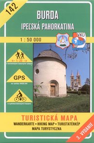 Burda, Ipelská pahorkatina - mapa VKÚ č.142 - 1:50 000 /Slovensko/