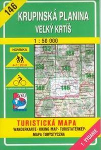 Krupinská planina, Velký Krtiš - mapa VKÚ č.146 -1:50 000 /Slovensko/