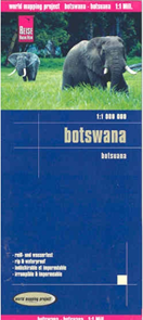 Botswana - mapa Reise Know-How - 1:1 000 000