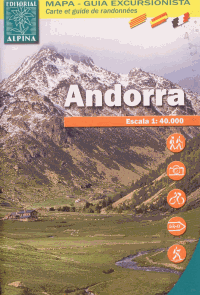 Andorra - mapa Alpina - 1:40 000
